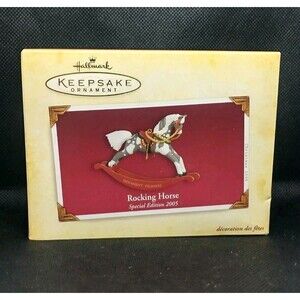 2005 Special Edition Hallmark Keepsake Ornament "Rocking Horse" New In Box